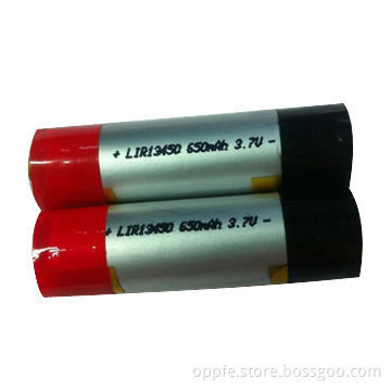 Electronic cigarette battery 13450 with 3.7V, 650mAh, UL/UN-approved, used for electronic cigarette
